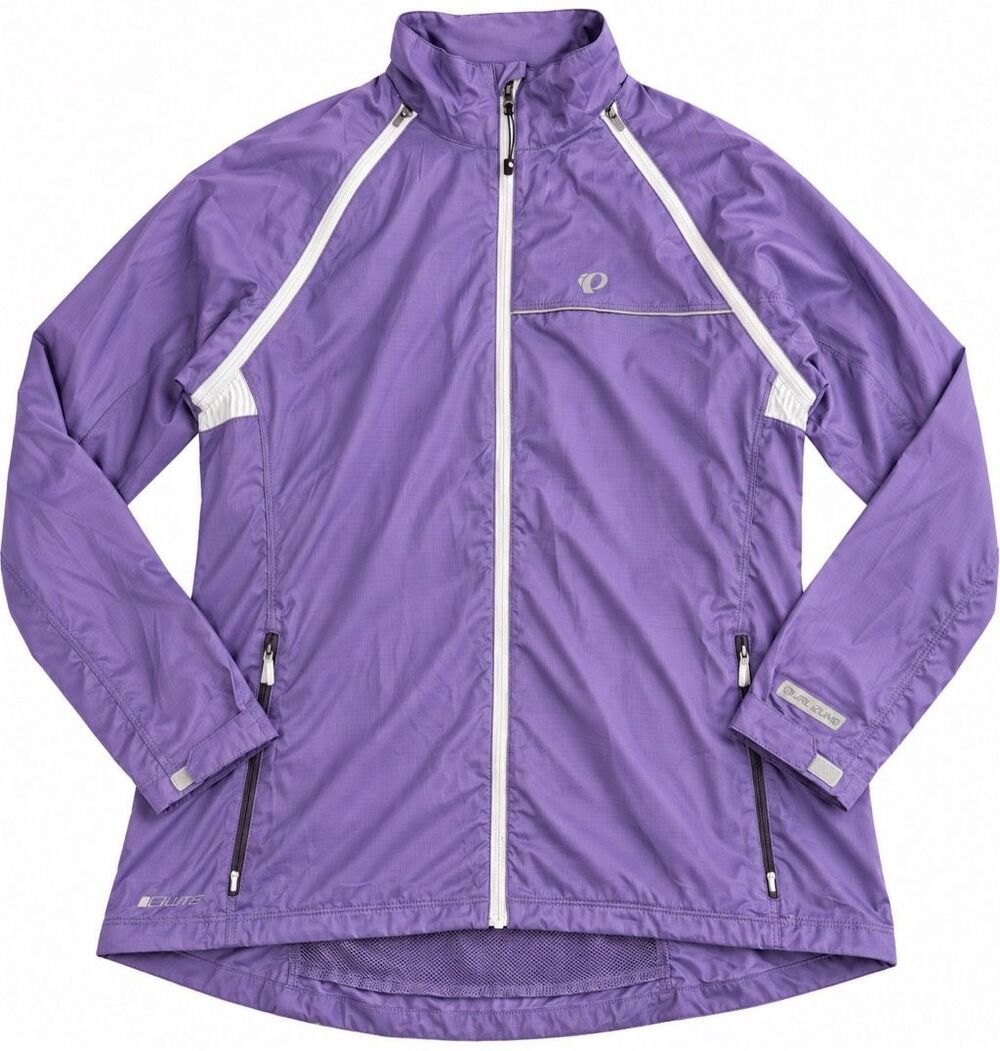 Pearl Izumi Elite Barrier Women’s Purple Cycling Windbreaker Jacket Size XL